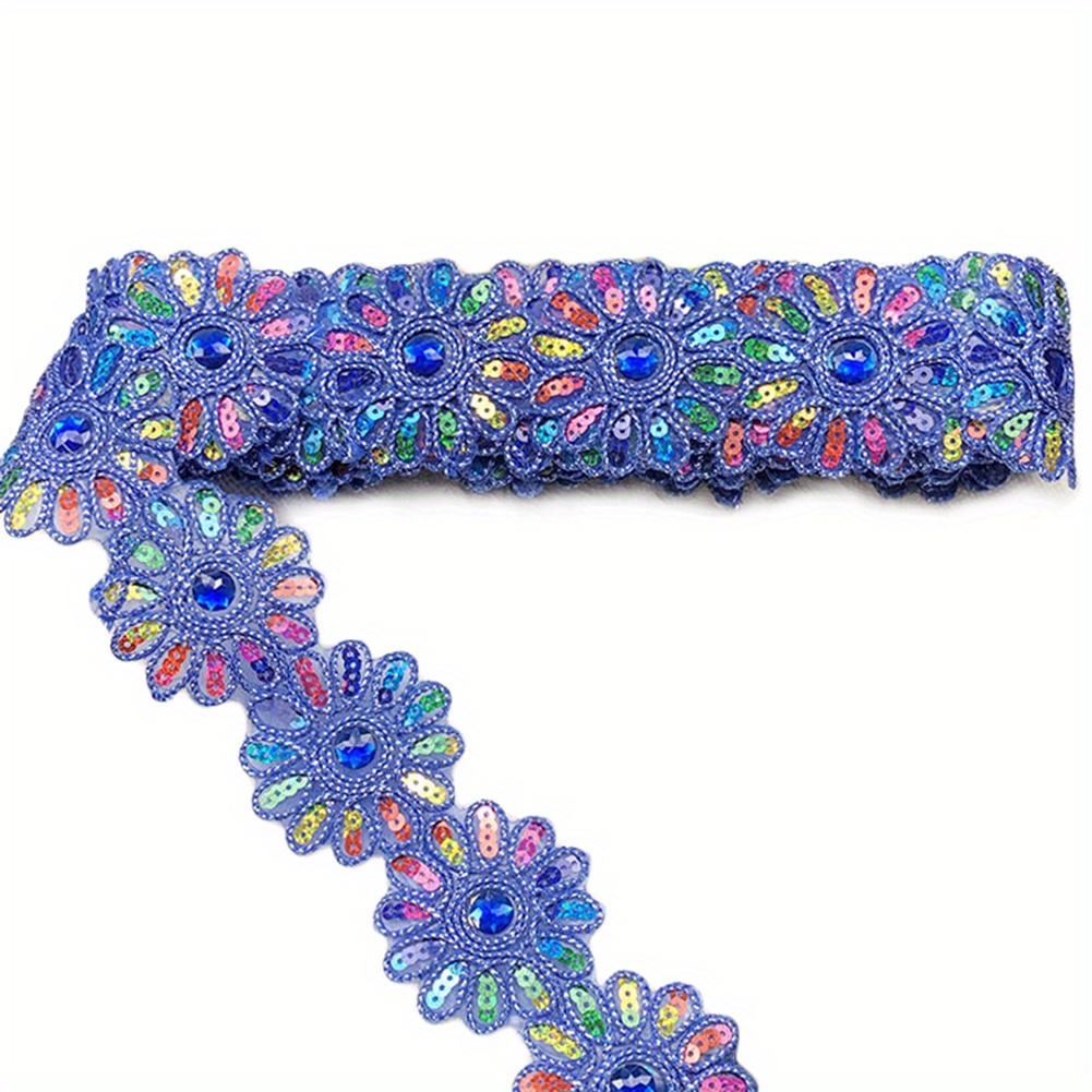 Colorful Floral Lace, 4.11 Meter